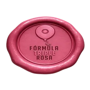 Sello Fórmula Triple Rosa